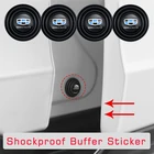 12 шт. Автомобильная Противоударная противошумная наклейка дверь багажник подушка для Geely Atlas SUV Boyue Borui Coolray Emgrand NL3 EX7 X7 EC7 GX7 GT