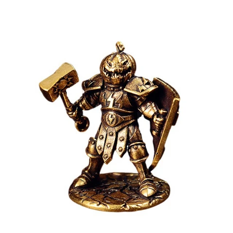 Медная статуэтка солдата