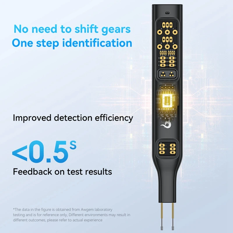 Awgem TO2P Многофункциональный тестер оптопары Тестер транзисторов для трубки NMOS/PMOS