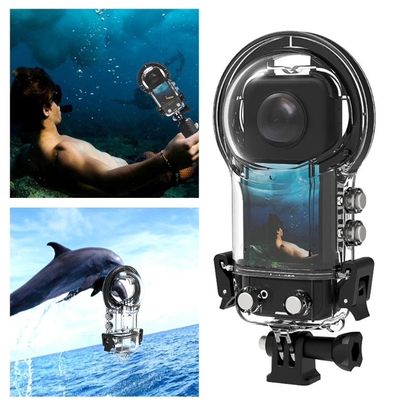 

40m Waterproof Diving Accessories For 360 X3 Underwater Diving Protect Box