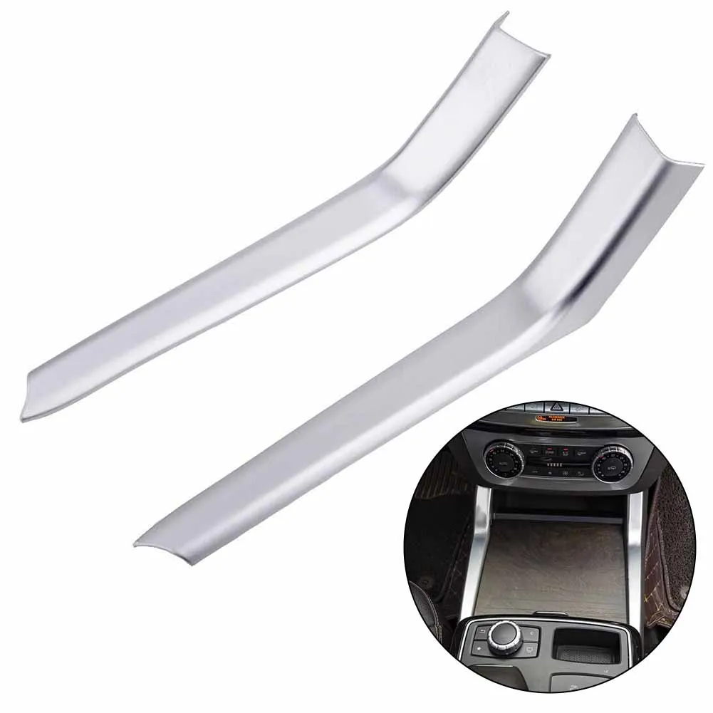 

Enhance Your For Benz ML GLE Class W166 W292 X166 with Console Water Cup Holder Stripe Cover Trim Perfect Match