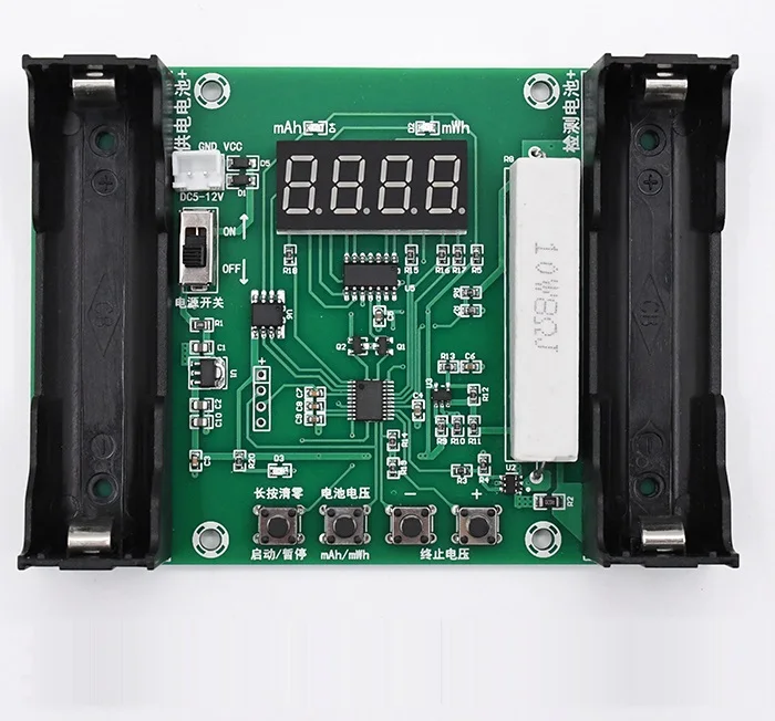 

XH-M240 18650 Lithium Battery Capacity Tester MaH MwH Digital Discharge Electronic Load Battery Monitor