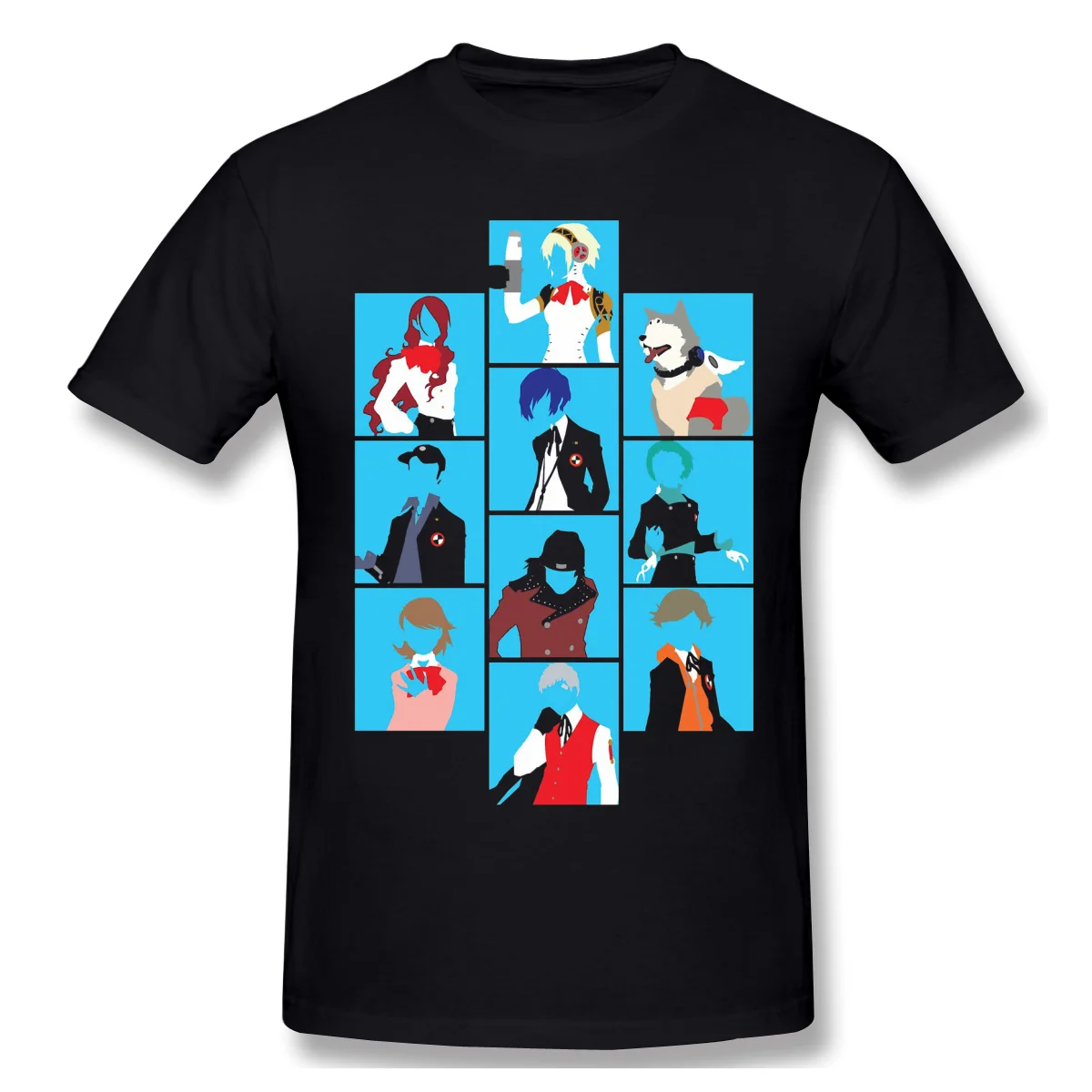 

New summer T Shirt Perusona 3 T-Shirt Cotton Persona 5 ofertas Tee Shirt
