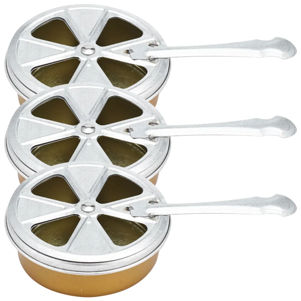

Solid Glass Small Burner Fuel Holder Home Reusable Mini Stoves Restaurant Case Camping Heater