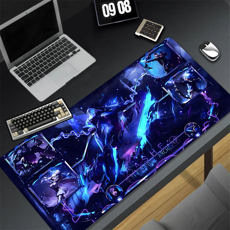 Аксессуары для компьютерных игр HD коврик мыши офисный ПК L-league Of Legends Ashe
