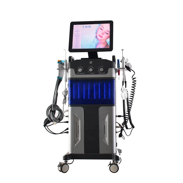 

Dermabrasion Facial Machine H2O2 Aqua Peel Diamond Peeling And Hydrafaci 12 in 1 facial lift skin sccruber moisturizer