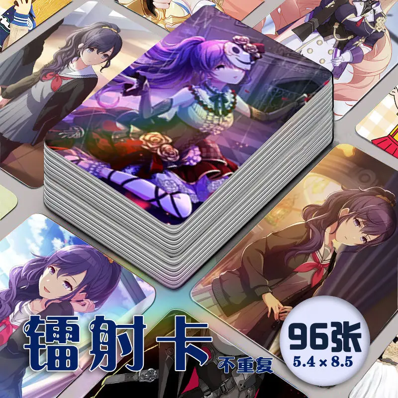 96 шт. проект Sekai аниме лазер Asahina Mafuyu косплей закругленные углы ЛОМО карты