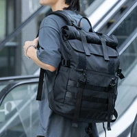 mens backpack laptop waterproof breathable casual bag for teens travel black large capacity backpack