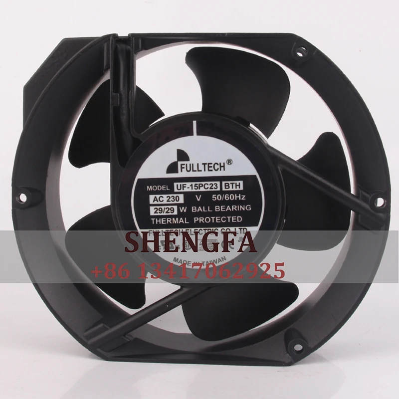 

Fuyou UF-15PC23 BTH Case Fan 172*150*51MM 230V 29W 17251 control cabinet fan axial flow cooling fan