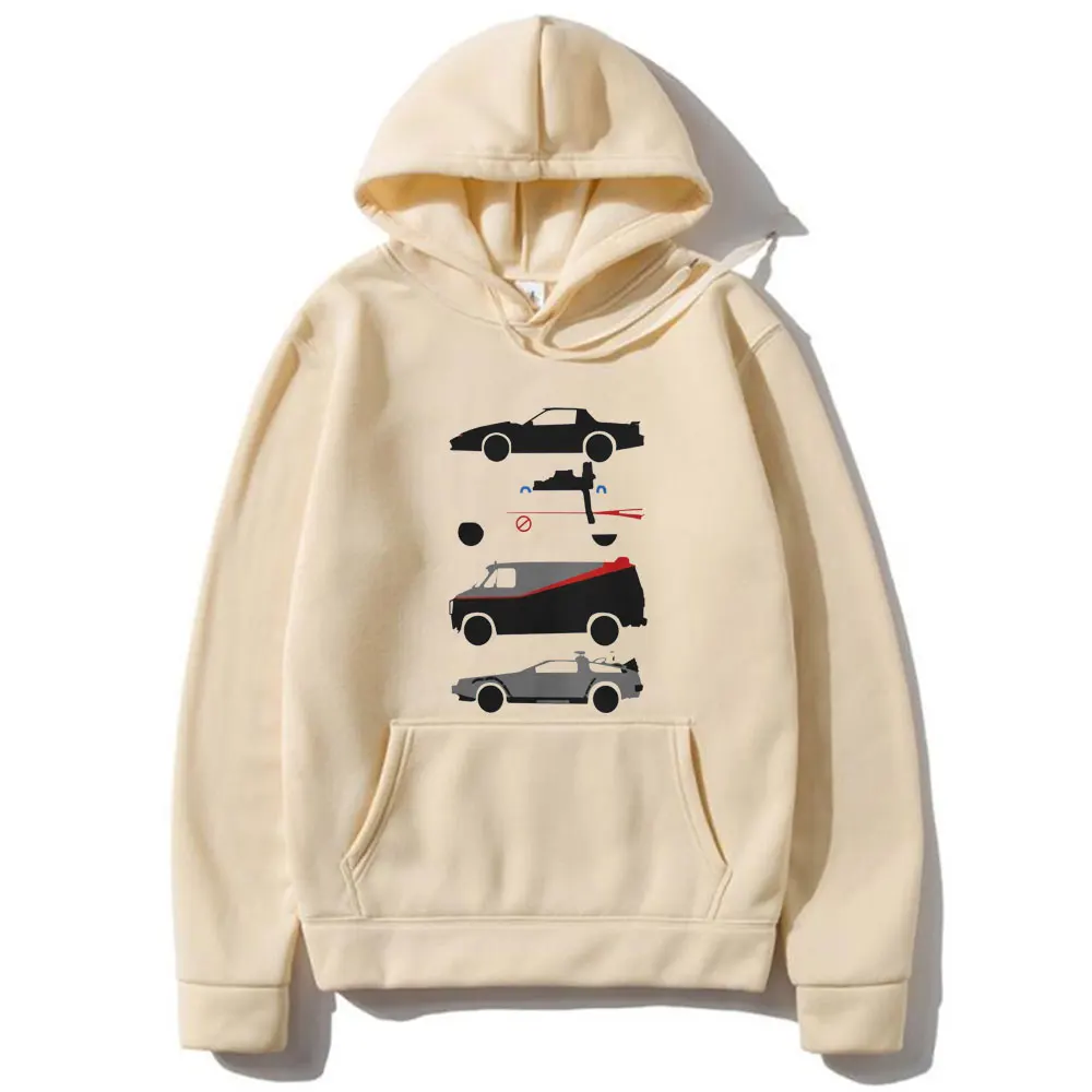 Толстовка с капюшоном Автомобиль Звезда Назад в будущее топы машина времени