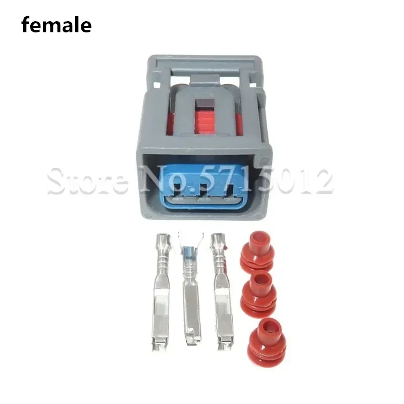 

3-луночный 1W7T-14A464-MA водонепроницаемый разъем катушки автоматического зажигания, гнездовой разъем для Ford