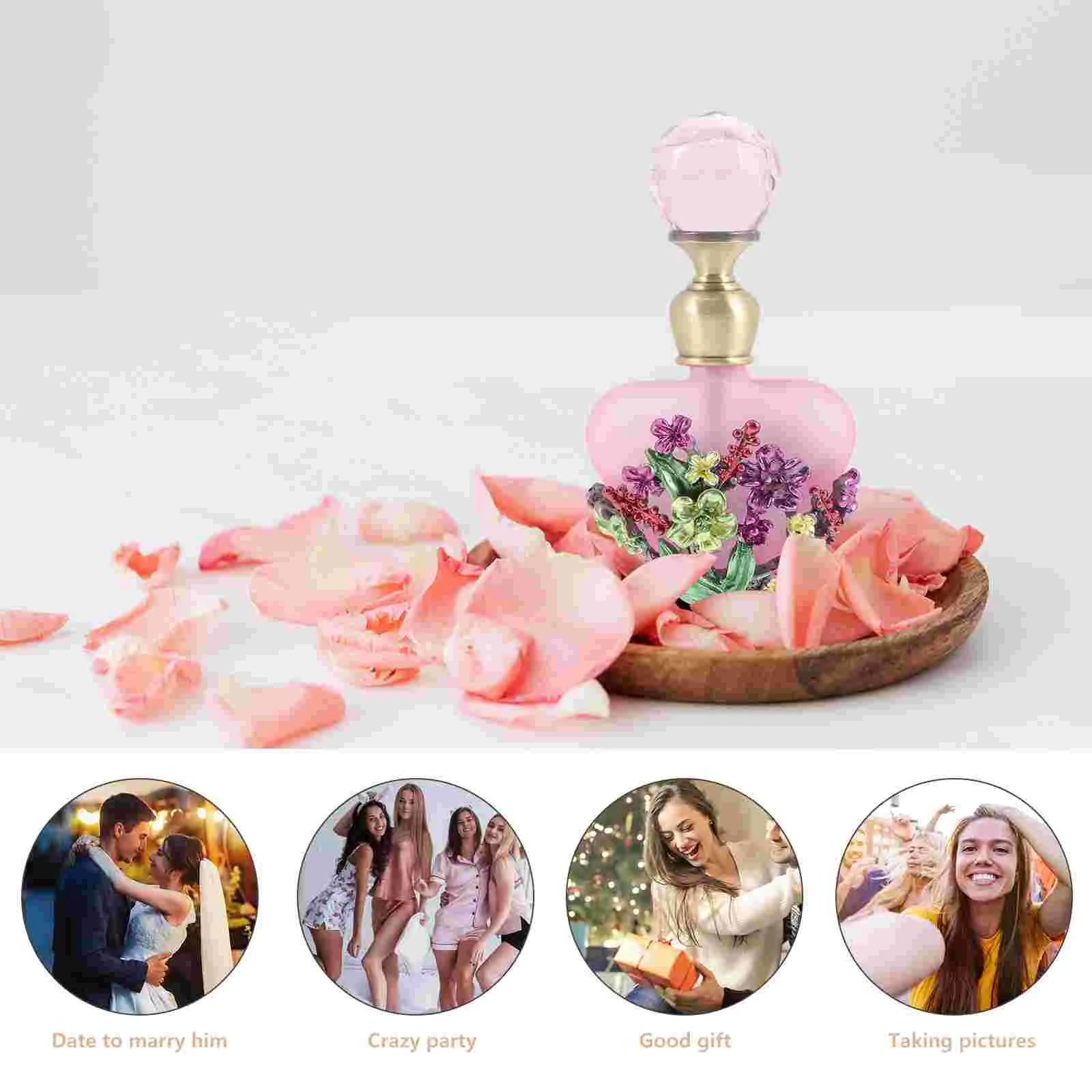 Бутылка для духов цвет в ассортименте