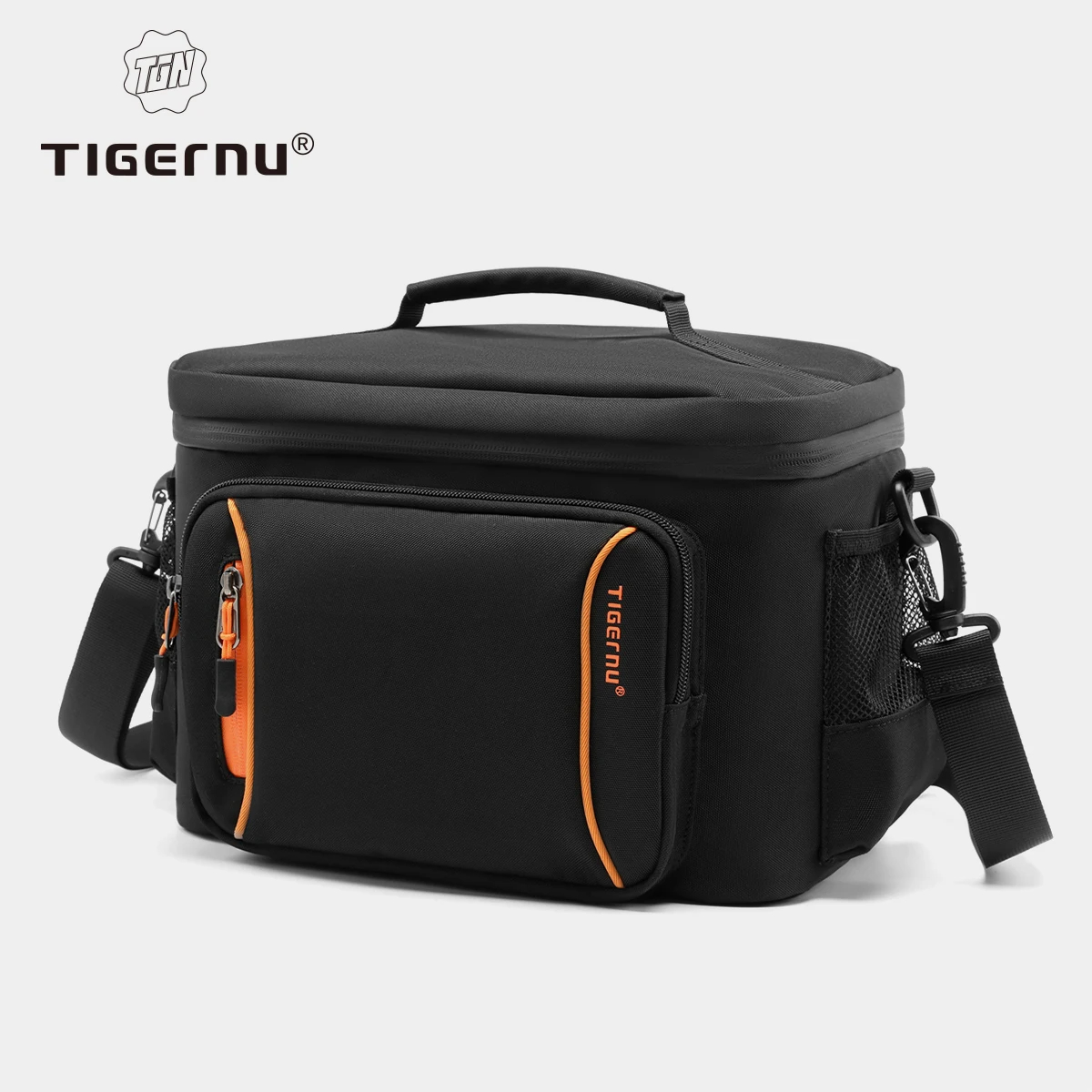 Фото Сумки для обеда Tigernu для изолированной герметичной сумки-холодильника, водонепроницаемая женская сумка, пакет со льдом, сумка для хранения холода, коробки для обеда для пикника, школы №1
