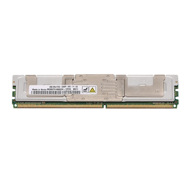 Память ОЗУ DDR2, 4 Гб, 667 МГц, PC2 5300F, 240 контактов, 1,8 в, FB DIMM с охлаждающим жилетом, для настольных ПК AMD