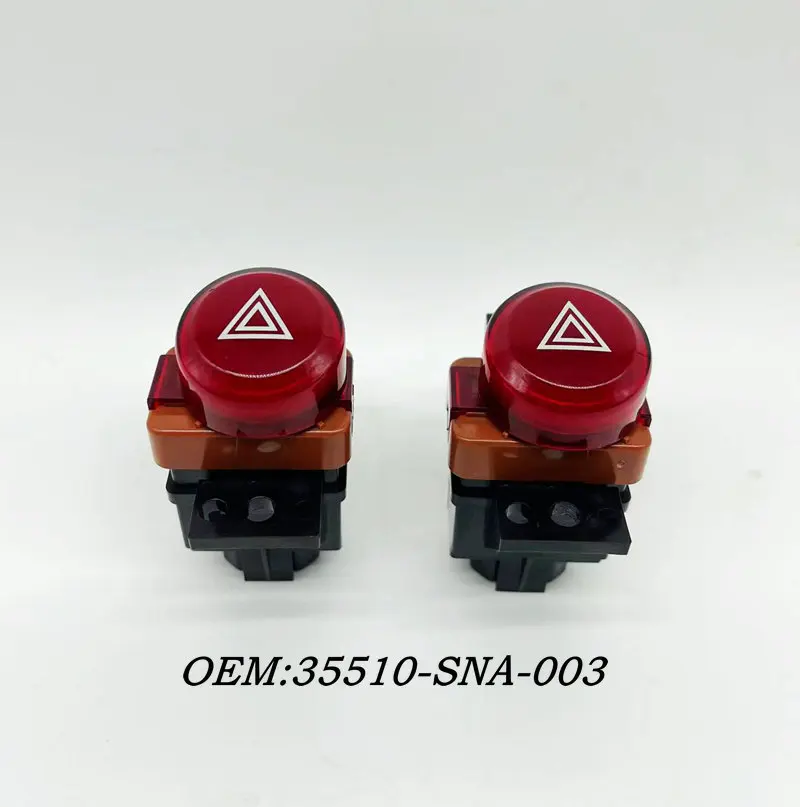 

For Hon-da Civic sedan 2006-2011 Double flash switch Emergency double tripping switch Warning lamp switch 35510-SNA-003