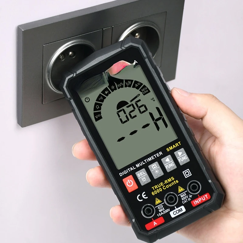 

Electric Multimeter Tester Current Smart Digital Multimeter Tester