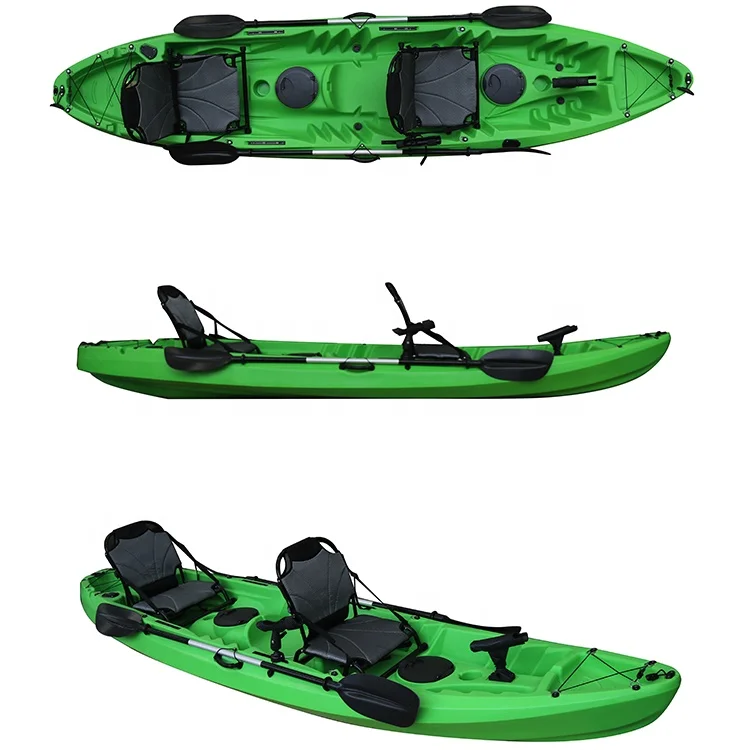 Горячая Распродажа 2 + 1 Байдарка Каноэ Малибу для двух человек тандем сидячий на