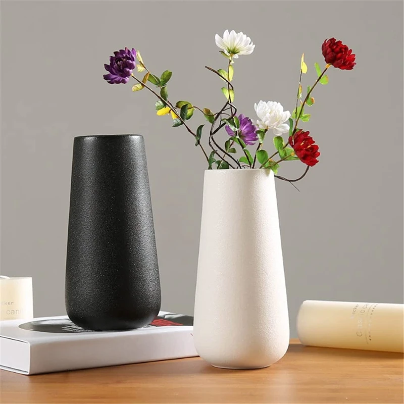 

Modern Ceramic Vase Ceramic Flower Vases For Table Decor Wedding Decorative Flower Arrangement Vase Flower Container