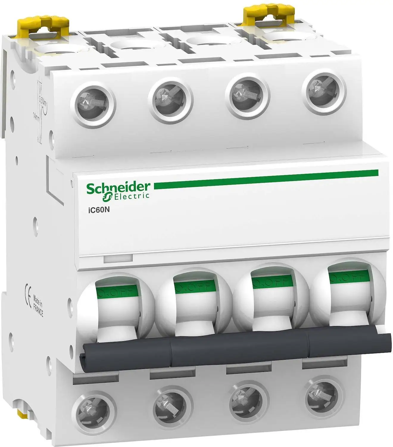 Автоматический выключатель четырехполюсный 40А Schneider Electric Acti 9 A9F79440 (6 кА C) |