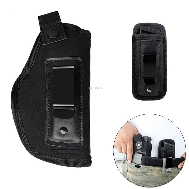 

Universal Concealed Carry Gun Holster with Magazine Pouch Neoprene Pistol Pouch for S&W M&P Shield 9/40 1911 XDS Taurus Glock