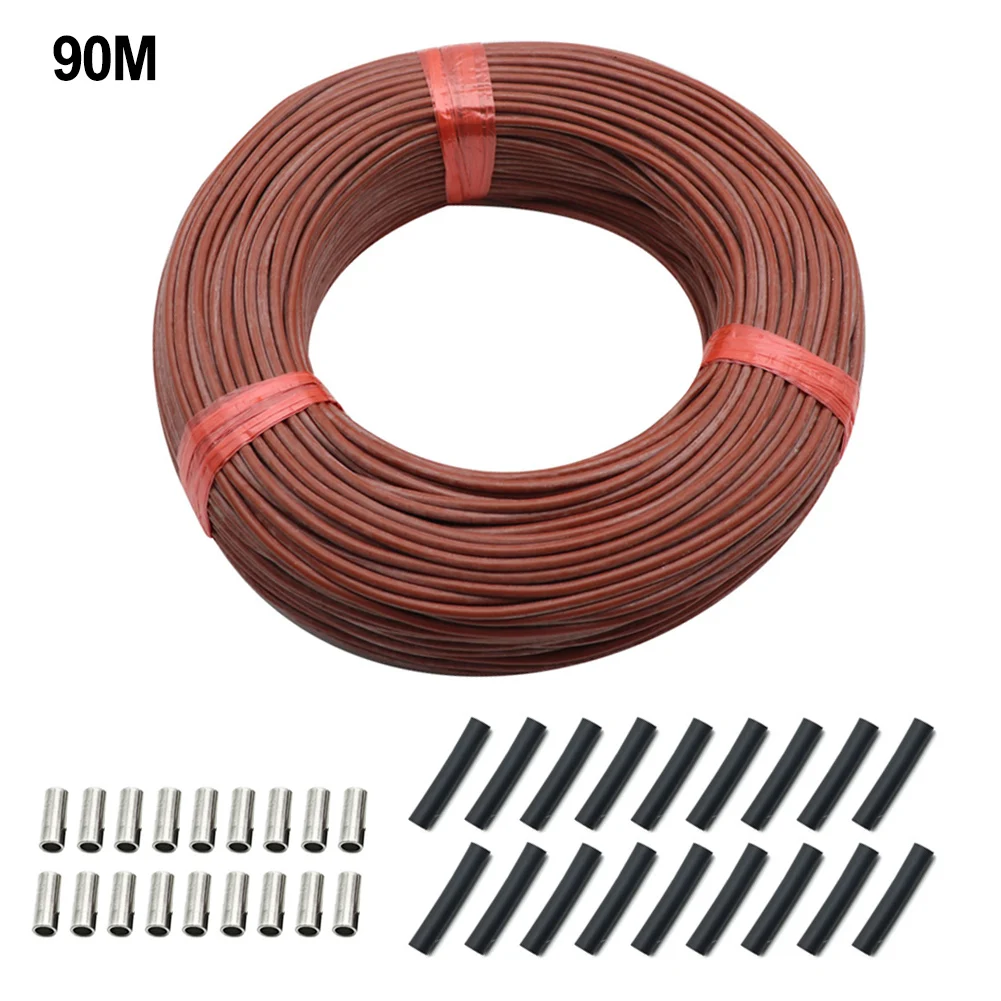 1 шт. кабель для подогрева пола 12 К провод 33 Ом/м инфракрасная электрическая