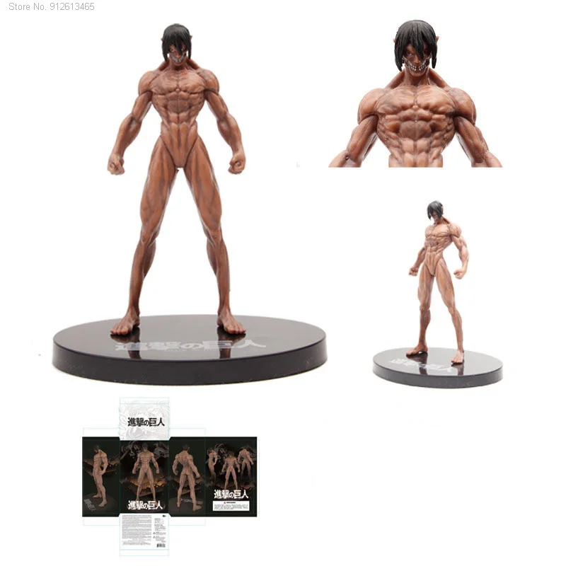 

Фигурка аниме «Hand Do Attack On Titan», бронированный военный Молот Эрена йера, гигантская кукла из ПВХ, модель 15 см, игрушка
