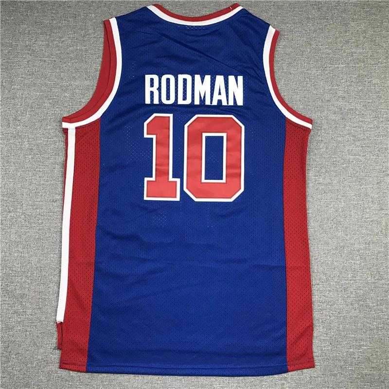 

2022 News Men‘s American Basketball Jersey Detroit Cade Cunningham Ben Wallace Rodbman Isiah Thomas Hill With Embroidery Logo