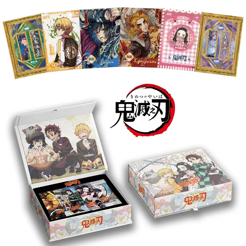 Oumeng оригинальная карта Demon Slayer Kamado Tanjirou Nezuko Hashibira Inosuke редкая коллекция персонажей