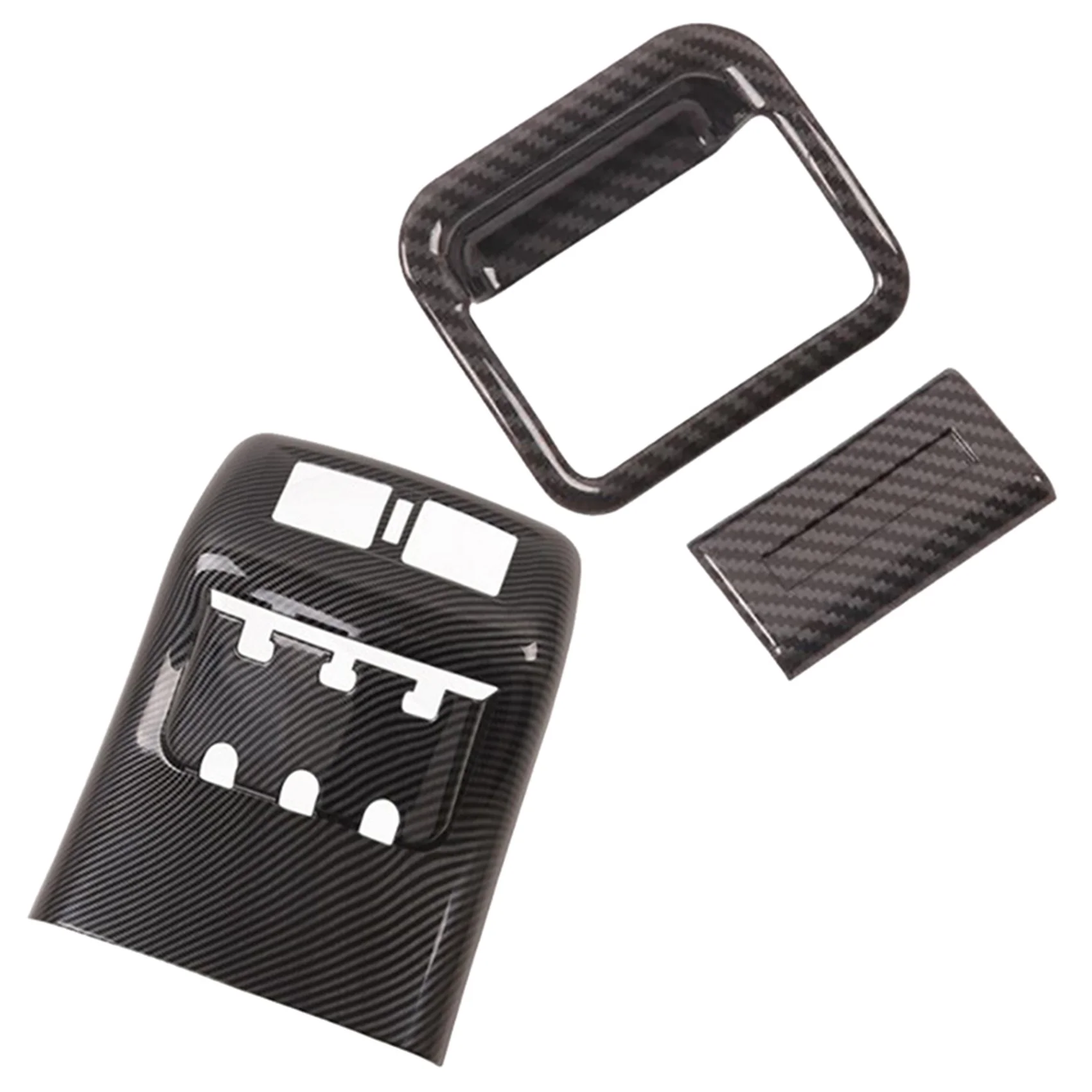 

Car Copilot Glove Box Handle Bowl Cover Trim With Car Rear Armrest Box Air Conditioning Vent Outlet Cover Trim