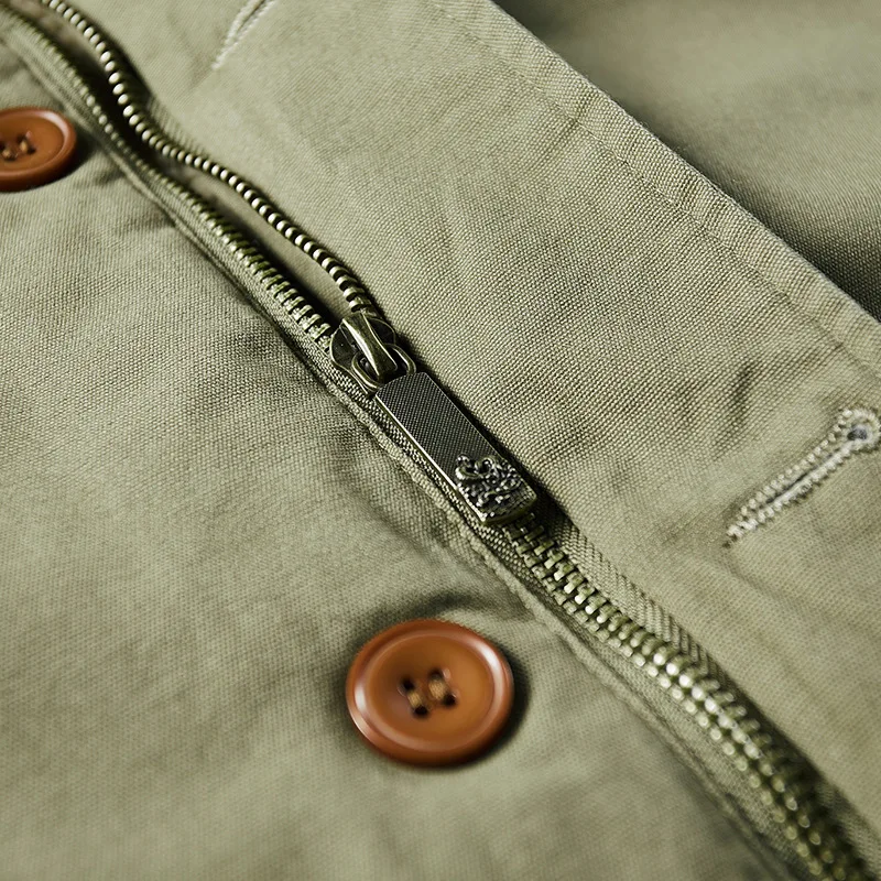 Faux Lamb Wool Short Jacket Men's Winter Thickened Fur Collar Plus Fleece Tooling Pilot Cotton Jacket Winter Jacket Men