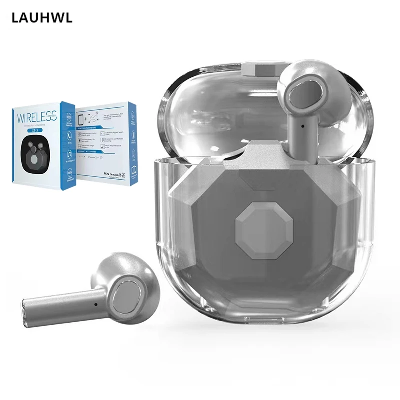 XT-3 беспроводные бинауральные Bluetooth-наушники HD-звук Игровые наушники Touch BT 5 0