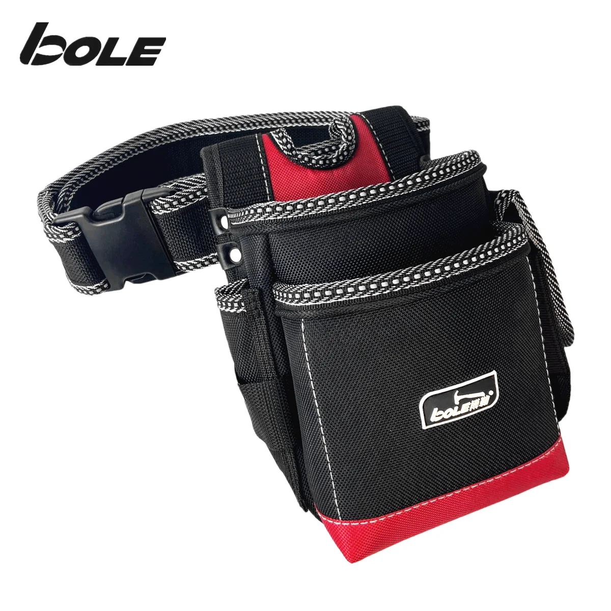 BOLE Hi-Spec Water Proof Electrician Tool Bag 1680D Work Waist Bag Tool Belt Canvas Storage Pouch Bag Holder Tool Organizer