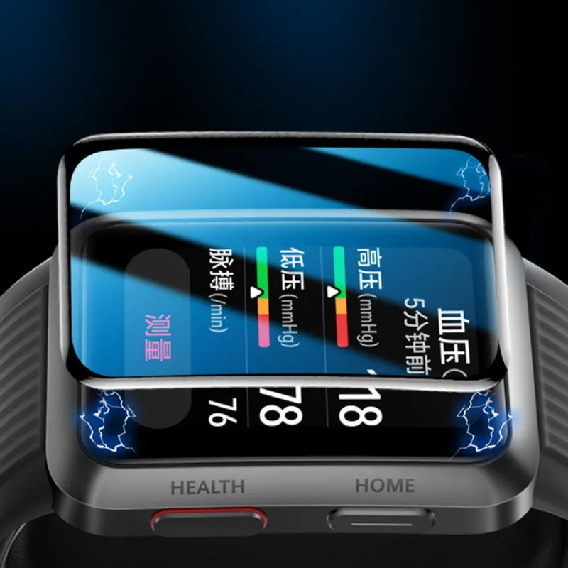 Фото 3D изогнутая мягкая защитная пленка для Huawei WATCH D Sport Smartband, полный экран, защитный чехол, аксессуары №2