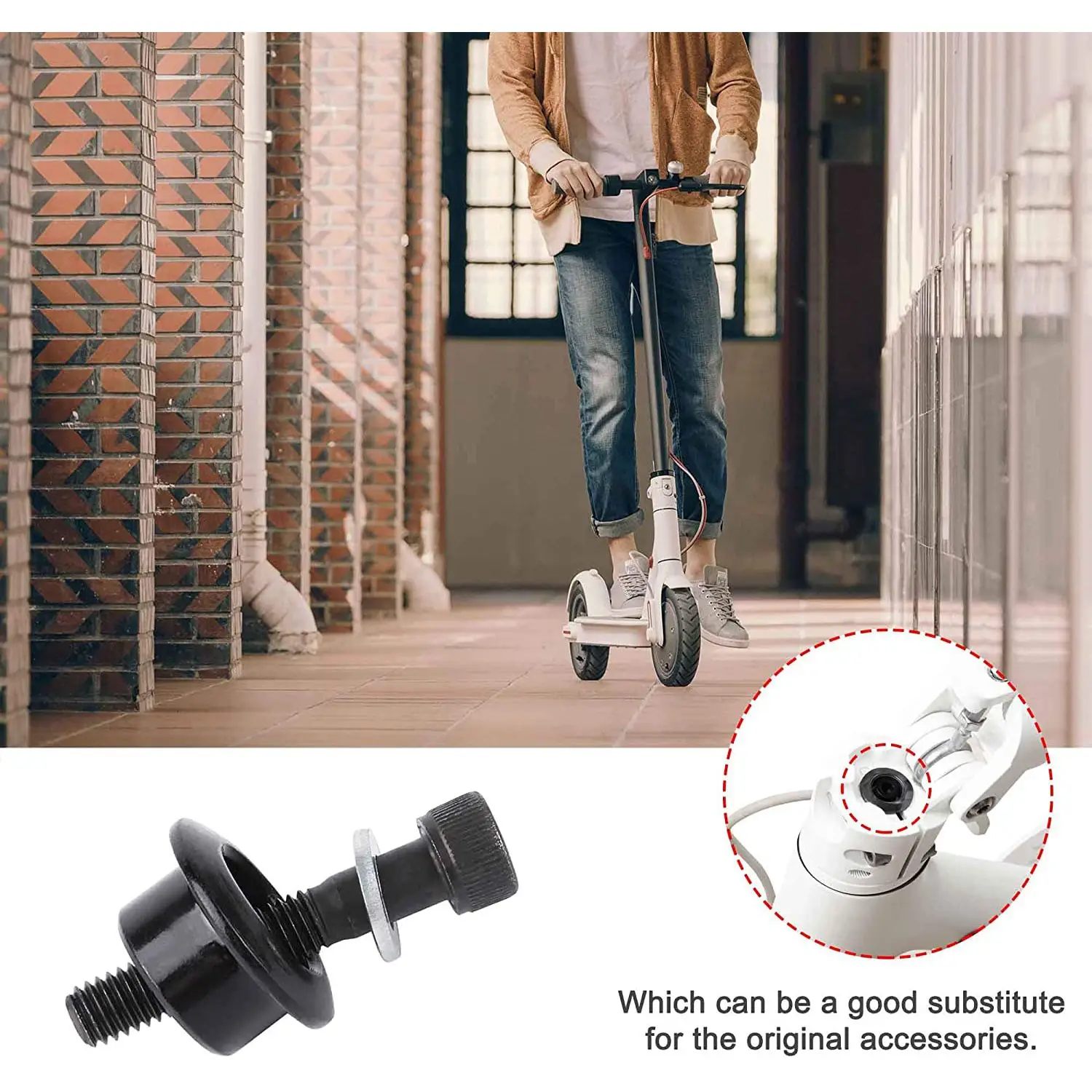 Комплект крепежных винтов для передней вилки аксессуары сборки скутера подходят