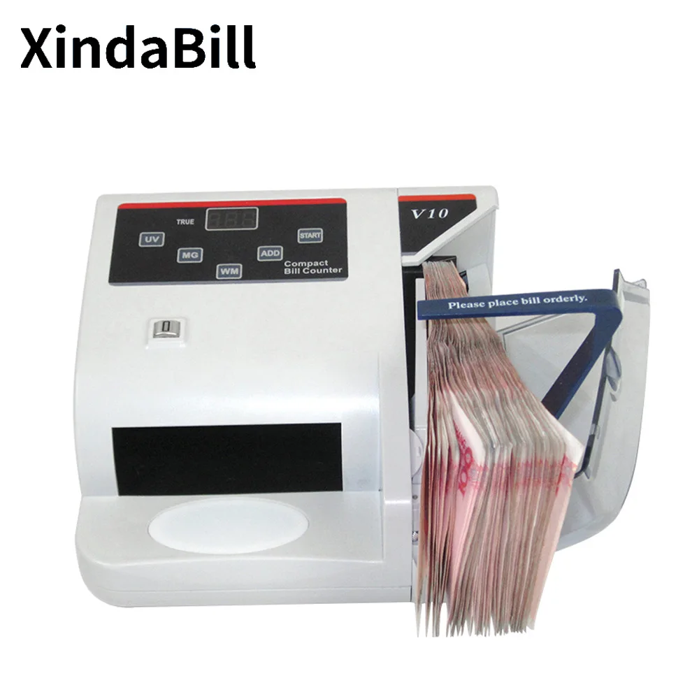 Best Xindabill المحمولة ماكينة عد النقود آلة الأشعة فوق البنفسجية MG WM مفيد الأوراق النقدية للكشف عن العملات الرئيسية سوبر ماركت V10 فاتورة العد الكاشف