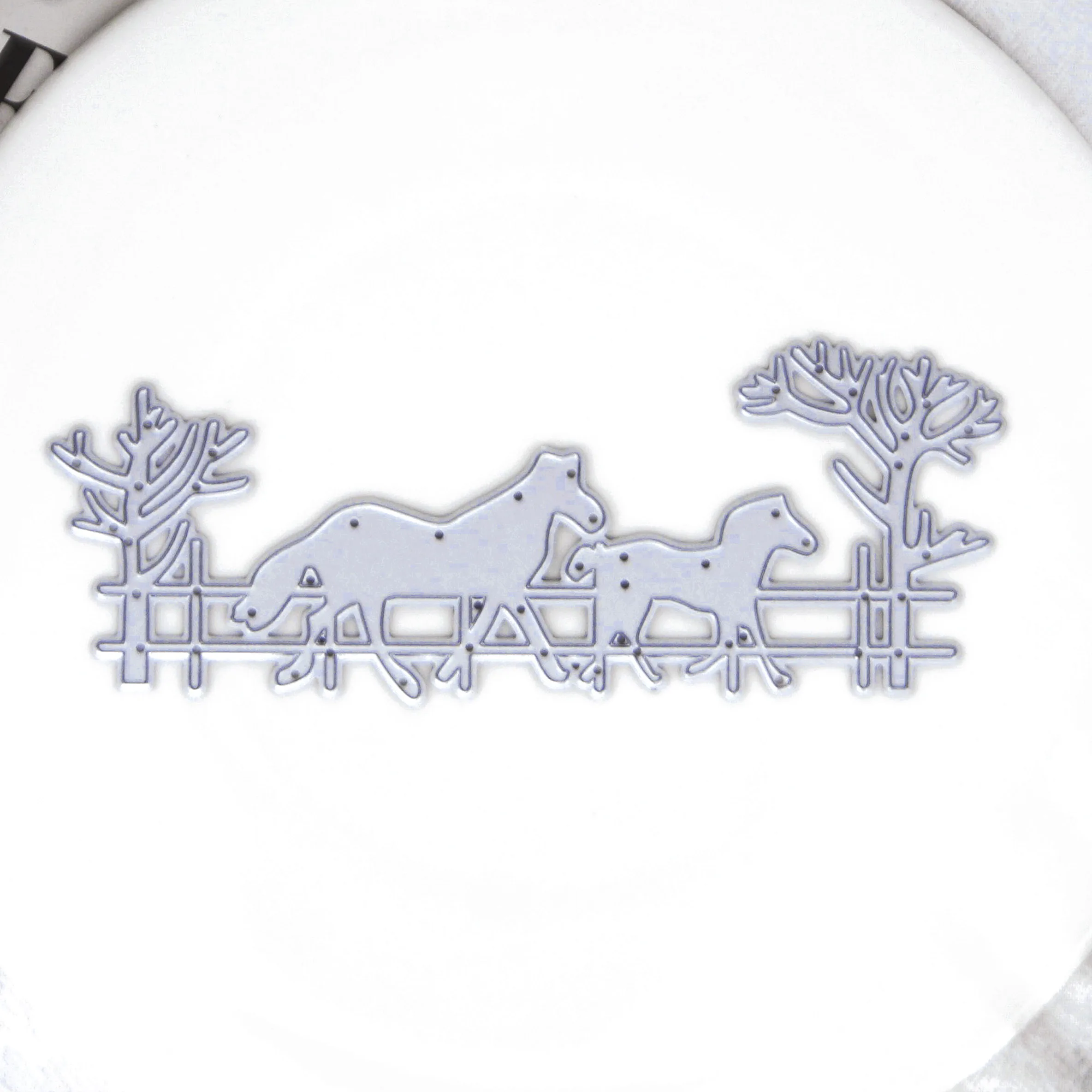 Металлические Вырубные штампы с изображением лошадей животных для сделай сам