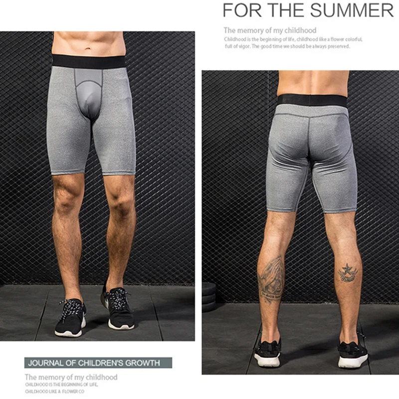 Мужские колготки компрессионные шорты спортивные баскетбольные леггинсы для