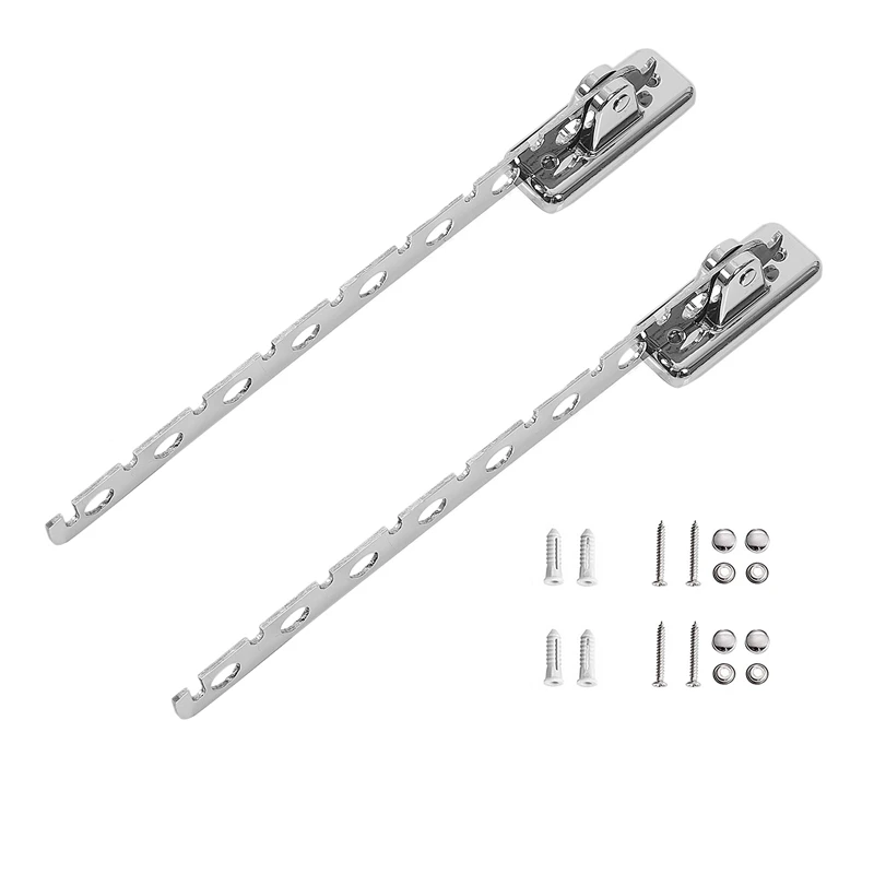 

Wall Mount Clothes Hanger Rack Wall Clothes Hanger Stainless Steel Clothes Hooks with Swing Arm Holder Closet Organizers and Sto