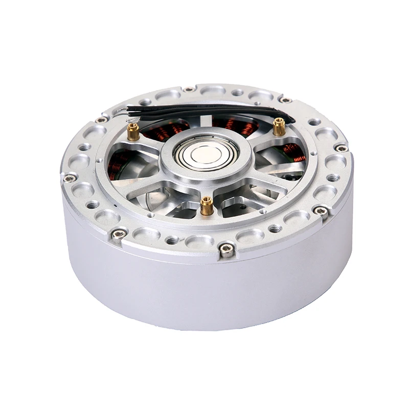 

Customized Haitai HT-04 geared motor DC servo motor set robotic arm large torque exoskeleton joint motor