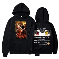 date a live tokisaki kurumi print hoodie japanese anime harajuku men women sweatshirts oversized manga cosplay black pullovers