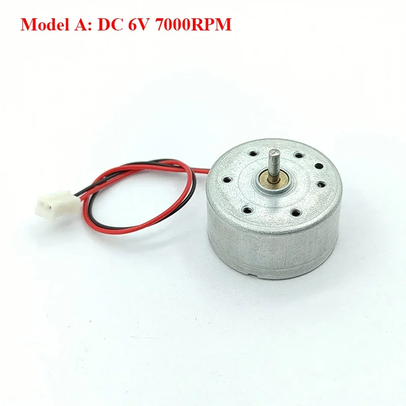 Фонарик 1 5 В 3 в 7 6 6000 об/мин микро мини 24 мм Круглый шпиндель двигатель сделай сам