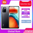 Смартфон Xiaomi Redmi Note 10 Pro с глобальной прошивкой, 128 ГБ256 ГБ, 8-ядерный процессор, 1100 Гц, экран 120 дюйма, FHD