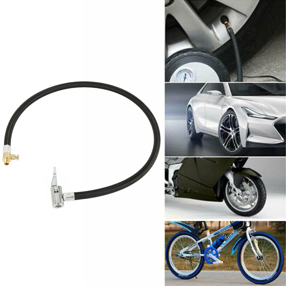 

Air Inflator Hose Adapter Car Air Pump Extension Tube 60CM Long Can Be Deflated Accurate Pressure Regulation And Deflation