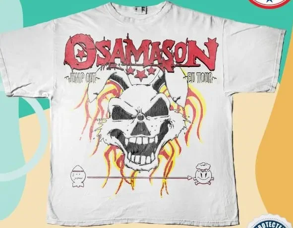 Фото Магазин товаров Osamason Merch Store: Футболка Osamason KYS Cat EU tour VK03715 №1