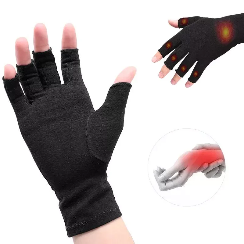 

Новинка, зимние теплые компрессионные перчатки для снятия боли в суставах