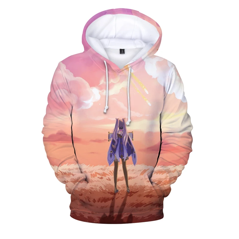 

Женская одежда y2k, толстовка Genshin Impact, Популярная Игровая 3D Толстовка с капюшоном, пуловеры, женские весенние свитшоты, Объемная толстовка бо...