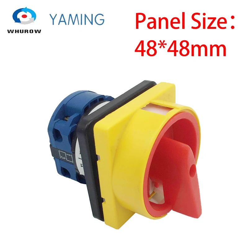 

Поставляются с фабрики под заказ 690V 20A замок роторные кулачковые-переключатель 2 Позиция 1 полюс 4 Терминалы главным образом переключатели LW26GS-20/02