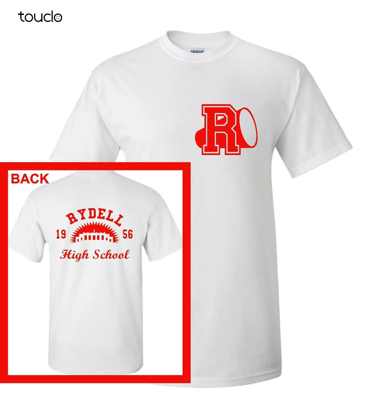 

Rydell High T-Shirt Grease John Travolta T Bird Men 80S 50S 1956 Retro Olivia Newton-John Tee Xs-5Xl Custom Gift