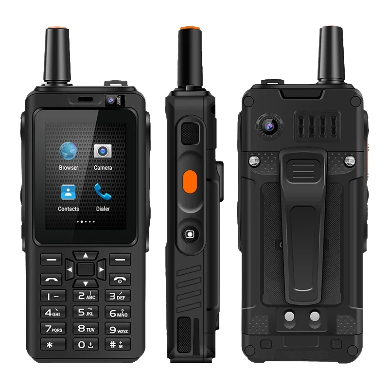 UNIWA F40 2 4-дюймовый POC GPS-радио Walkie Talkie Мобильный телефон PTT