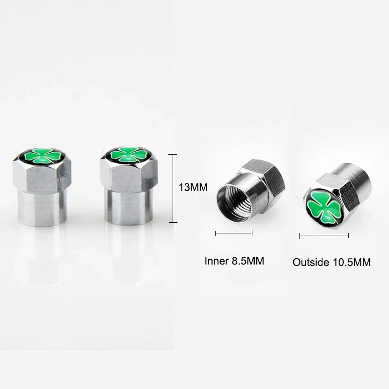 Четырехлистный клевер колпачки клапанов колеса для CHERY ARRIZO 3 4 5 7 TIGGO 8 PLUS